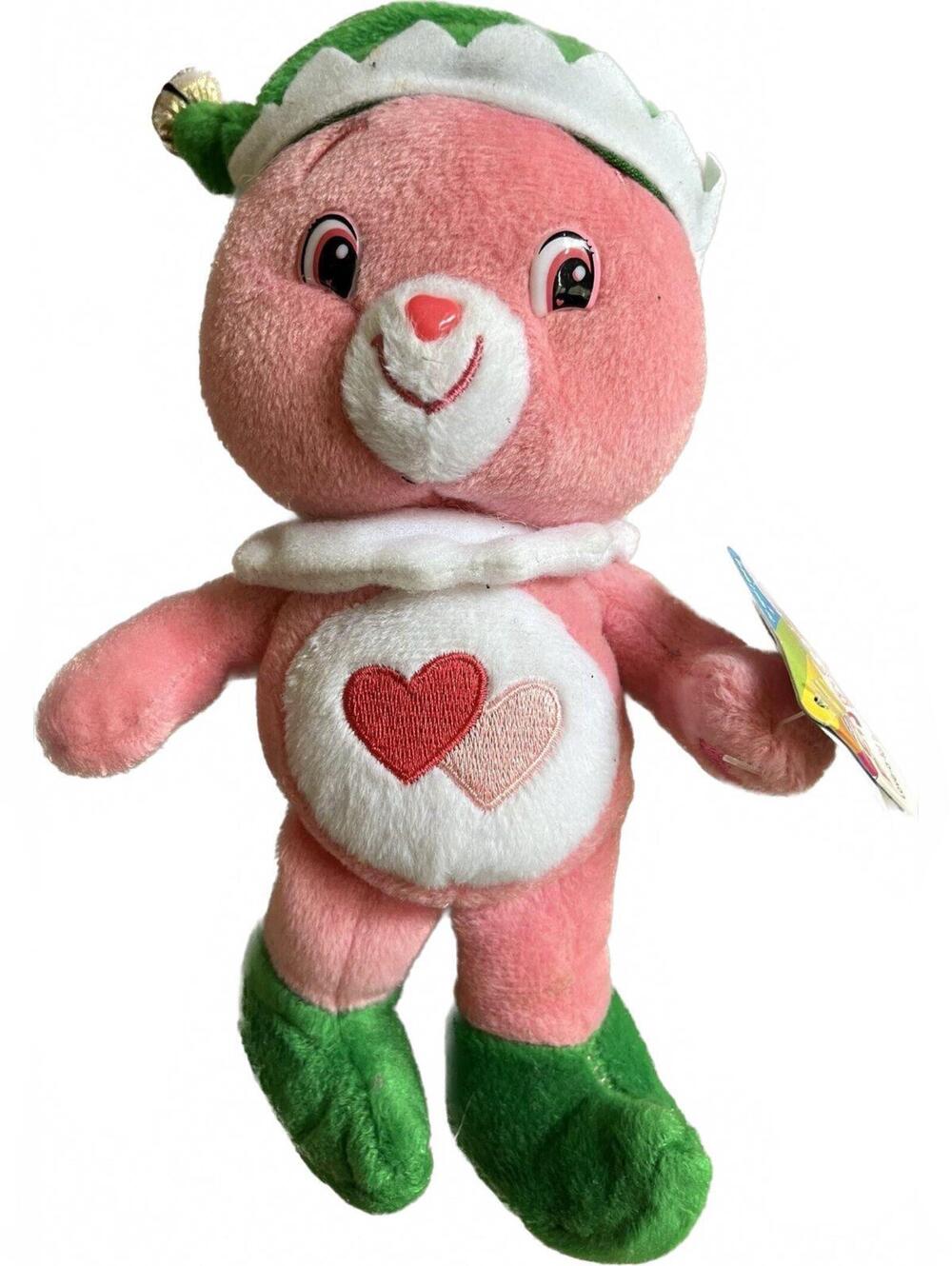 Care Bears Love a Lot Elf 10" Plush Holiday Friends Christmas Edition NWT